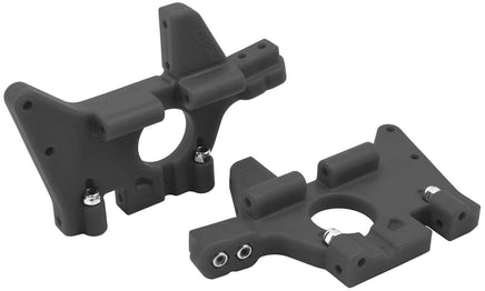 RPM R/C Products - BLACK FRONT BULKHEADS (FITS ALL VERSIONS OF THE T-MAXX & E-MAXX LINE OF TRUCKS) - Hobby Recreation Products