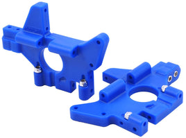 RPM R/C Products - BLUE REAR BULKHEADS (FITS ALL VERSIONS OF THE T-MAXX & E-MAXX LINE OF TRUCKS) - Hobby Recreation Products