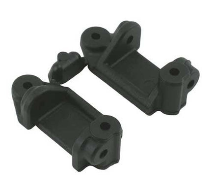 RPM R/C Products - CASTER BLOCKS ELEC SLASH, STAMPEDE, RUSTLER, NITRO SLASH (BLACK) - Hobby Recreation Products