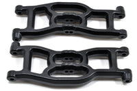 RPM R/C Products - Front A-arms, for Associated Pro2 SC10, Trophy Rat, Black, 1 Pair - Hobby Recreation Products