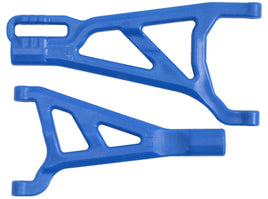 RPM R/C Products - FRONT LEFT A-ARMS - BLUE FOR SUMMIT, REVO & E-REVO - Hobby Recreation Products
