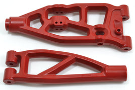 RPM R/C Products - Front Left A-arms, for ARRMA 6s (V5 & EXB) Vehicles, Red - Hobby Recreation Products