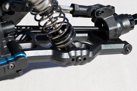 RPM R/C Products - Front Lower A-Arms for the Associated MT8, Black - Hobby Recreation Products