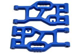 RPM R/C Products - Front Lower A-Arms for the Associated MT8, Blue - Hobby Recreation Products