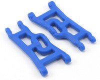 RPM R/C Products - FRT A-ARM - SLASH, RUSTLER, STAMPEDE, NITRO SLASH (BLUE) (Set of 2) - Hobby Recreation Products