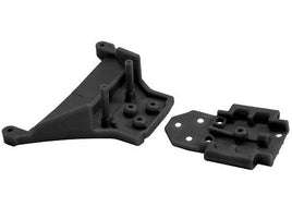 RPM R/C Products - LCG Slash 4×4, Rustler 4×4 & Rally Front Bulkhead – Black - Hobby Recreation Products