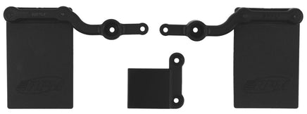 RPM R/C Products - MUD FLAP AND NUMBER PLATE KIT (SC10 2WD REAR BUMPERS ONLY) - Hobby Recreation Products