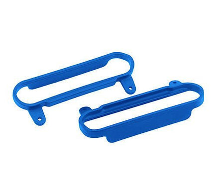 RPM R/C Products - NERF BARS FOR TRAXXAS 1/10 RALLY, LCG SLASH 4X4 -BLUE - Hobby Recreation Products