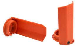RPM R/C Products - Orange Shock Shaft Guards for Traxxas X-Maxx - Hobby Recreation Products