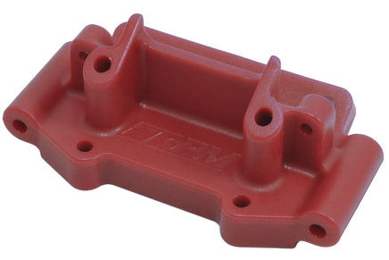 RPM R/C Products - Red Front Bulkhead for Traxxas 1/10 2WD Vehicles - Hobby Recreation Products