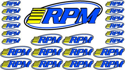 RPM R/C Products - RPM PRO LOGO DECAL SHEETS - Hobby Recreation Products