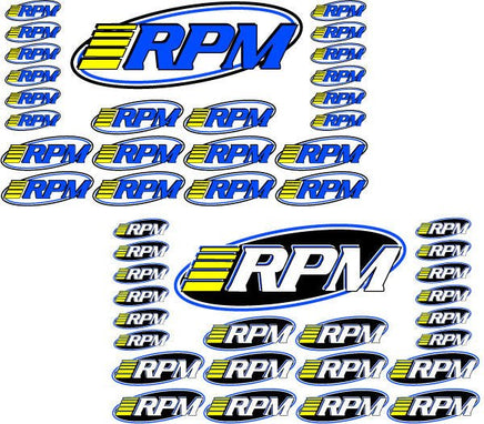 RPM R/C Products - RPM PRO LOGO DECAL SHEETS - Hobby Recreation Products