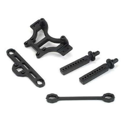 RPM R/C Products - SHOCK TOWER/POSTS BLK E/T MAXX - Hobby Recreation Products