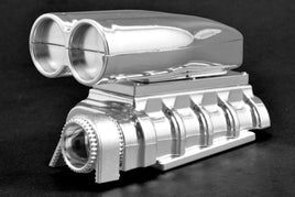 RPM R/C Products - Shotgun Style Mock Intake & Blower for most 1/12th - 1/8th Scale Bodies - Hobby Recreation Products