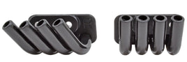 RPM R/C Products - Zoomies Mock Exhaust Headers Black - Hobby Recreation Products