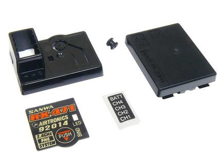 Sanwa - Sanwa Receiver Case Set, RX-471 - Hobby Recreation Products