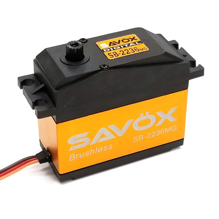 Savox - 1/5 Scale, High Voltage, Brushless, Digital Servo .13sec / 555oz @ 7.4V - Hobby Recreation Products