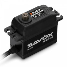 Savox - Black Edition High Voltage Brushless Digital Servo 0.065sec / 277oz @ 7.4V - Hobby Recreation Products