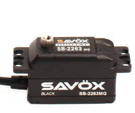 Savox - Black Edition Low Profile Brushless Digital Servo 0.076/138.9 @ 6.0V - Hobby Recreation Products