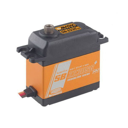 Savox - High Voltage Brushless Digital Servo (Tall) with Soft Start, 0.11sec / 763.8oz @ 8.4V - Hobby Recreation Products