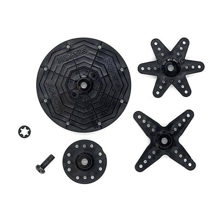 Savox - High Voltage, Steel Gear, Monster Low Profile Servo with Soft Start, 0.065sec / 444.4oz @ 8.4V - Hobby Recreation Products