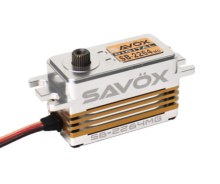 Savox - Low Profile High Voltage Brushless Servo .085/208.3 @ 7.4V - Hobby Recreation Products