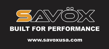 SAVOX SERVO BANNER 24X48 - Hobby Recreation Products