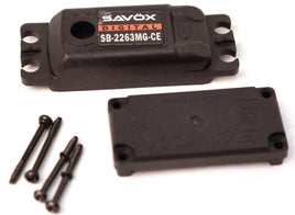 Savox - Top & Bottom Case W/ Screws for SB2263MG-CE Cavalieri Edition Servo - Hobby Recreation Products