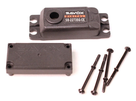 Savox - Top & Bottom Case W/ Screws, for SB2273SG-CE Cavalieri Edition Servo - Hobby Recreation Products