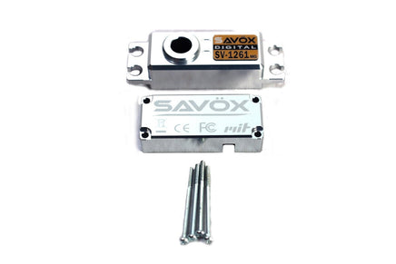 Savox - Top & Bottom Servo Case w/ 4 Screws, for SV1261MG - Hobby Recreation Products