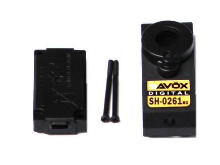 Savox - TOP & BOTTOM SERVO CASE WITH 4 SCREWS - Hobby Recreation Products