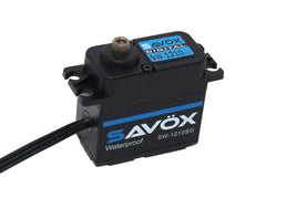 Savox - Waterproof High Voltage Digital Servo 0.13sec / 444.4oz @ 7.4V - Black Edition - Hobby Recreation Products