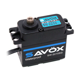 Savox - Waterproof Premium, High Voltage, Brushless, Digital Servo 0.11 sec / 555oz @ 7.4V -Black Edition - Hobby Recreation Products