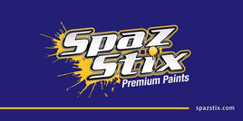 Spaz Stix - 24 X 48 INCH SPAZ STIX LOGO BANNER. SHARP AND CLEAN FOR IN-STORE AND TRACK DISPLAY - Hobby Recreation Products