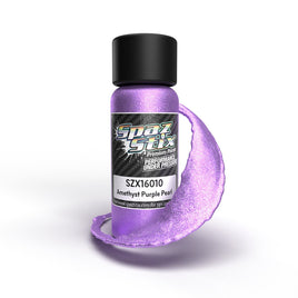 Spaz Stix - Amethyst Purple Pearl Airbrush Ready Paint, 2oz Bottle - Hobby Recreation Products