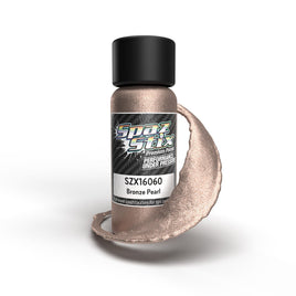 Spaz Stix - Bronze Pearl Airbrush Ready Paint, 2oz Bottle - Hobby Recreation Products