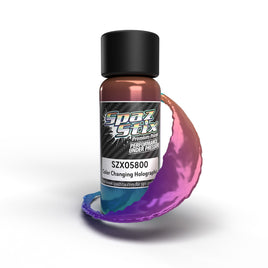 Spaz Stix - Color Change Airbrush Ready Paint, Holographic, 2oz Bottle - Hobby Recreation Products