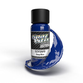 Spaz Stix - Deep Blue Airbrush Ready Paint, 2oz Bottle - Hobby Recreation Products