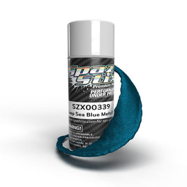 Spaz Stix - Deep Sea Blue Metallic Aerosol Paint, 3.5oz Can - Hobby Recreation Products