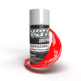 Spaz Stix - Fire Red Fluorescent Aerosol Paint, 3.5oz Can - Hobby Recreation Products
