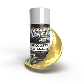 Spaz Stix - Gold Metallic Aerosol Paint, 3.5oz Can - Hobby Recreation Products