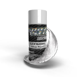 Spaz Stix - Silver Pearl Aerosol Paint, 3.5oz Can - Hobby Recreation Products