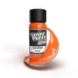 Spaz Stix - Solid Orange Airbrush Ready Paint, 2oz Bottle - Hobby Recreation Products