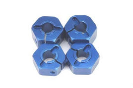 ST Racing Concepts - 12MM CLAMP WHEEL HEX ADAPT (BLUE) - Hobby Recreation Products