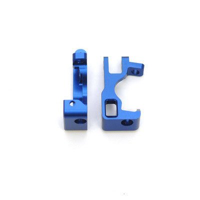 ST Racing Concepts - ALUM FRT C-HUBS FOR SLASH 4X4 (BLUE) 1 PAIR - Hobby Recreation Products