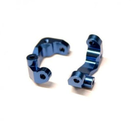 ST Racing Concepts - Aluminum Caster Blocks, Blue, for Associated DR10, 1pr - Hobby Recreation Products