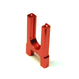 ST Racing Concepts - Aluminum Center Differential Mount, for Limitless/Infraction, Red - Hobby Recreation Products