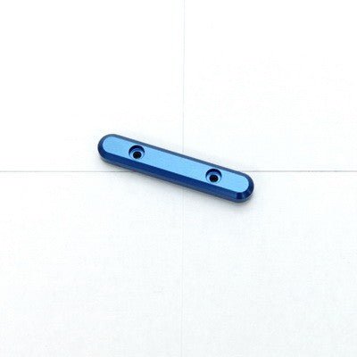 ST Racing Concepts - ALUMINUM FRONT HINGE-PIN BRACE FOR SC10, B4, T4 (BLUE) - Hobby Recreation Products