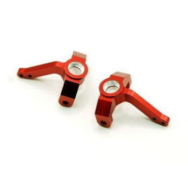 ST Racing Concepts - Aluminum HD Steering Knuckles, Red, for Associated MT12 Monster Truck, 1pair - Hobby Recreation Products
