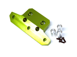 ST Racing Concepts - Aluminum Heavy Duty Front Bumper, Green, for Traxxas Drag Slash - Hobby Recreation Products
